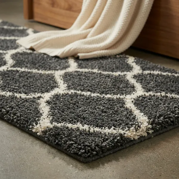 Charcoal_Black_And_Ivory_Moroccan_Trellis_Pattern_Shag_Runner_Rug