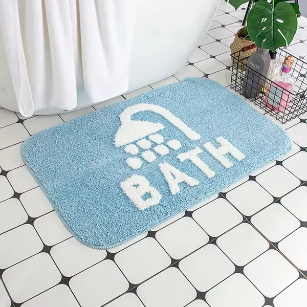 Sky_Blue_And_White_Anti-Slip_Entrance_Printed_Welcome_Door_Mat