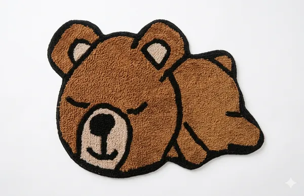 Adorable_Brown_Bear_Shaped_Doormat