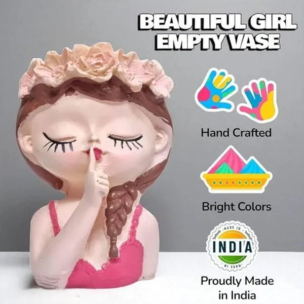 Cute_Girl_Face_Planter_Shushing_Girl_Flower_Pot_Showpiece_For_Home_Decor