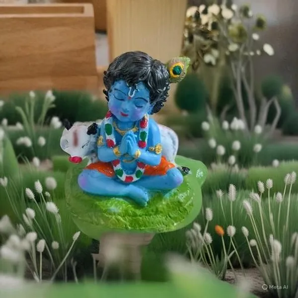 Bal_Krishna_With_Cow_Idol_For_Car_Dashboard