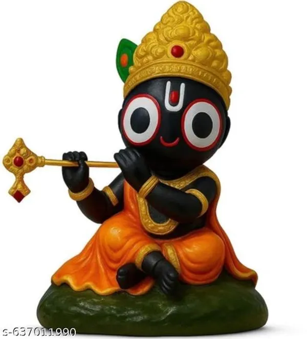 Cute_Jagannath_Idol_Little_Krishna_Playing_Flute_Murti_For_Home_Temple_Car_Dashboard