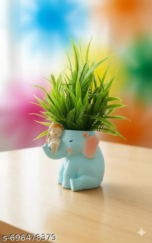 Resin_Elephant_Flower_Pot_For_Home_And_Office