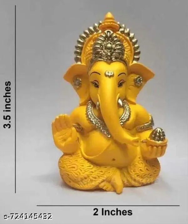 Premium_Yellow_Resin_Ganesha_Idol_For_Home_Decor