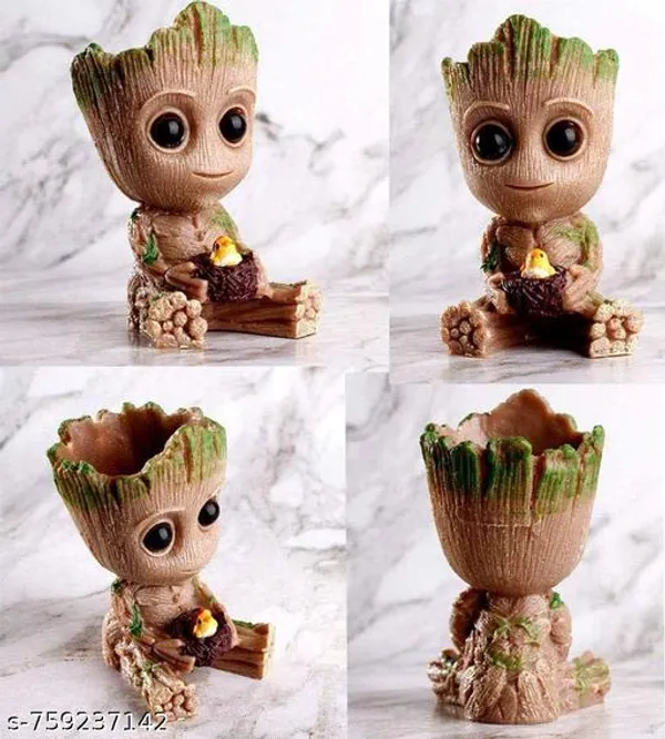 Multipurpose_Cute_Root_Figure_Pen_Holder_Flower_Pot_For_Office_Desk