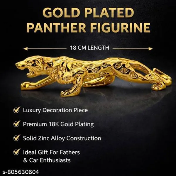 Gold_Plated_Panther_Figurine_Animal_Sculpture_For_Home_Decor