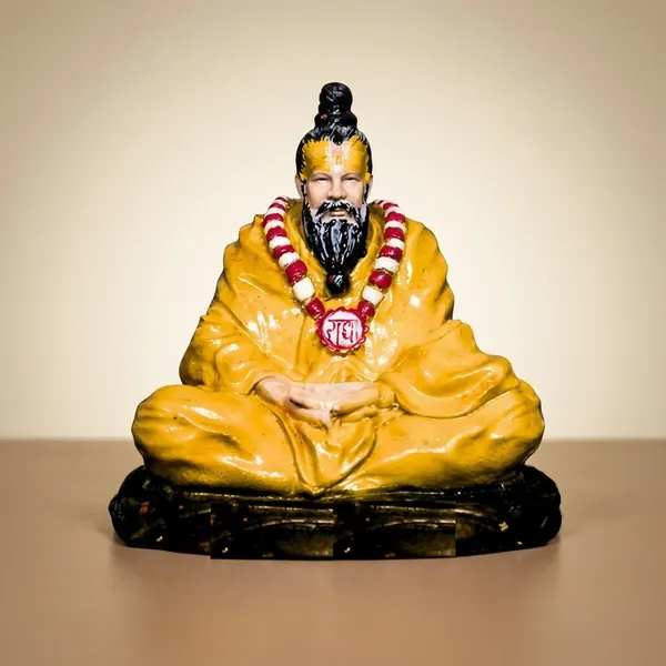 Premchand_Maharaj_Yellow_Murti_For_Home_Decor