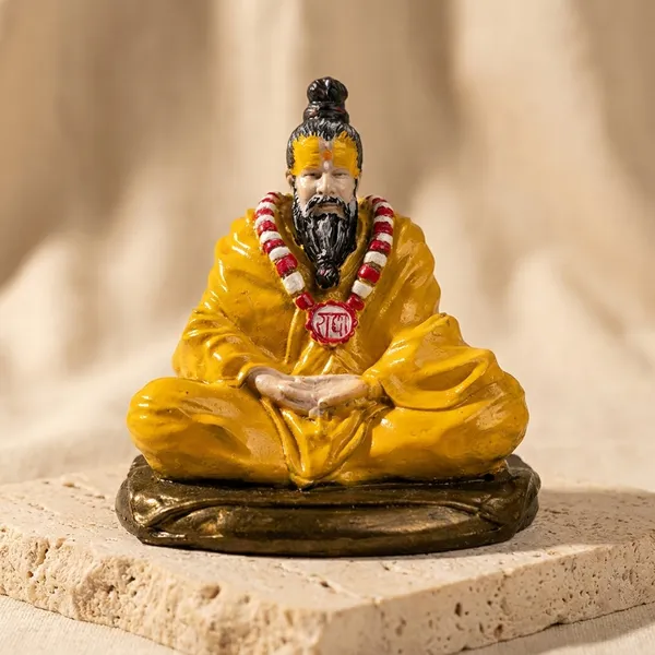 Premchand_Maharaj_Yellow_Murti_For_Home_Decor