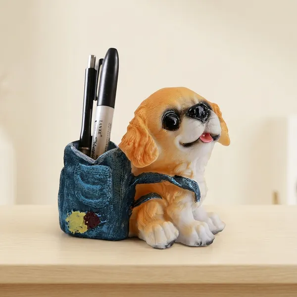 Cute_Dog_Pen_Holder_Stand_For_Office