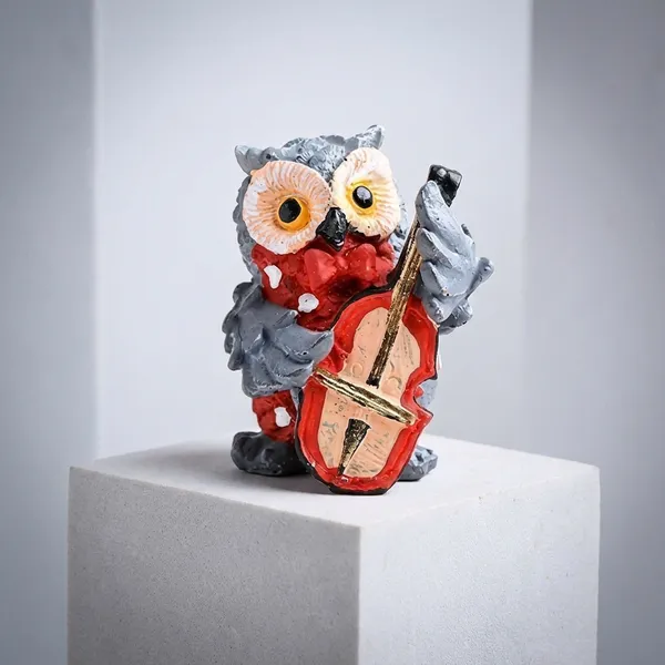 Owl_Cellist_Figurine_For_Home_Decor