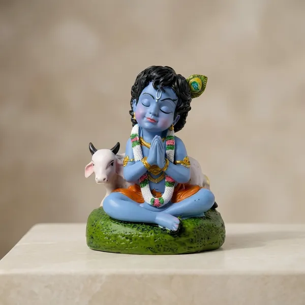 Bal_Krishna_Idol_With_Cow_For_Pooja_Room_Home_Decor