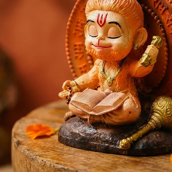 Multicolour_Hanuman_Ji_Inspired_Sitting_Decorative_Showpiece_For_Home_Decor