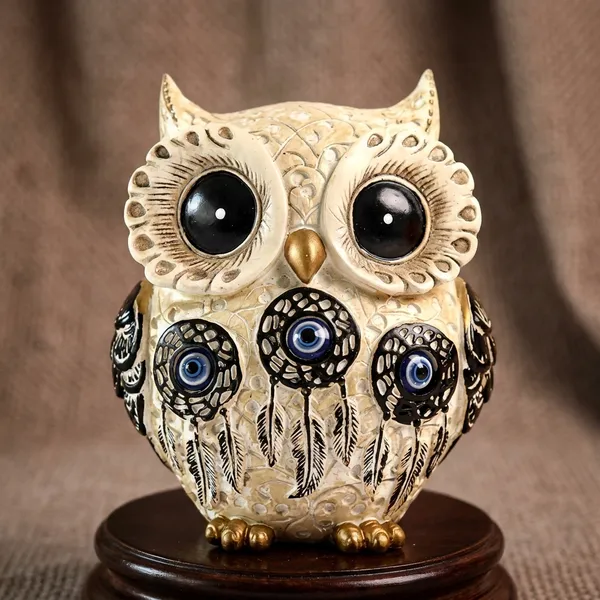 Premium_Resin_Evil_Eye_Owl_Statue_For_Home_Decor