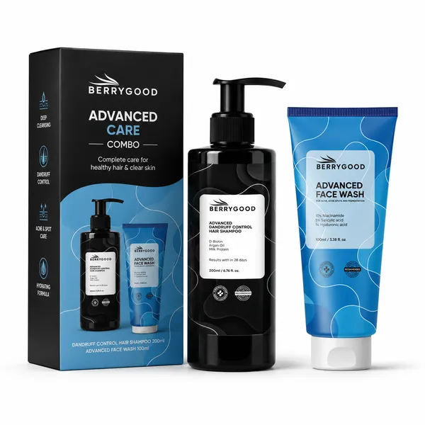 Berrygood_Niacinamide_Salicylic_Acid_Acne_Control_Face_Wash_And_D-Biotin_Argan_Oil_Hair_Growth_Shampoo