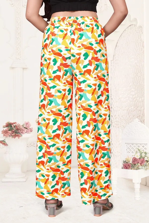 Women'S_White_Multicolor_Abstract_Print_Palazzo_Pants
