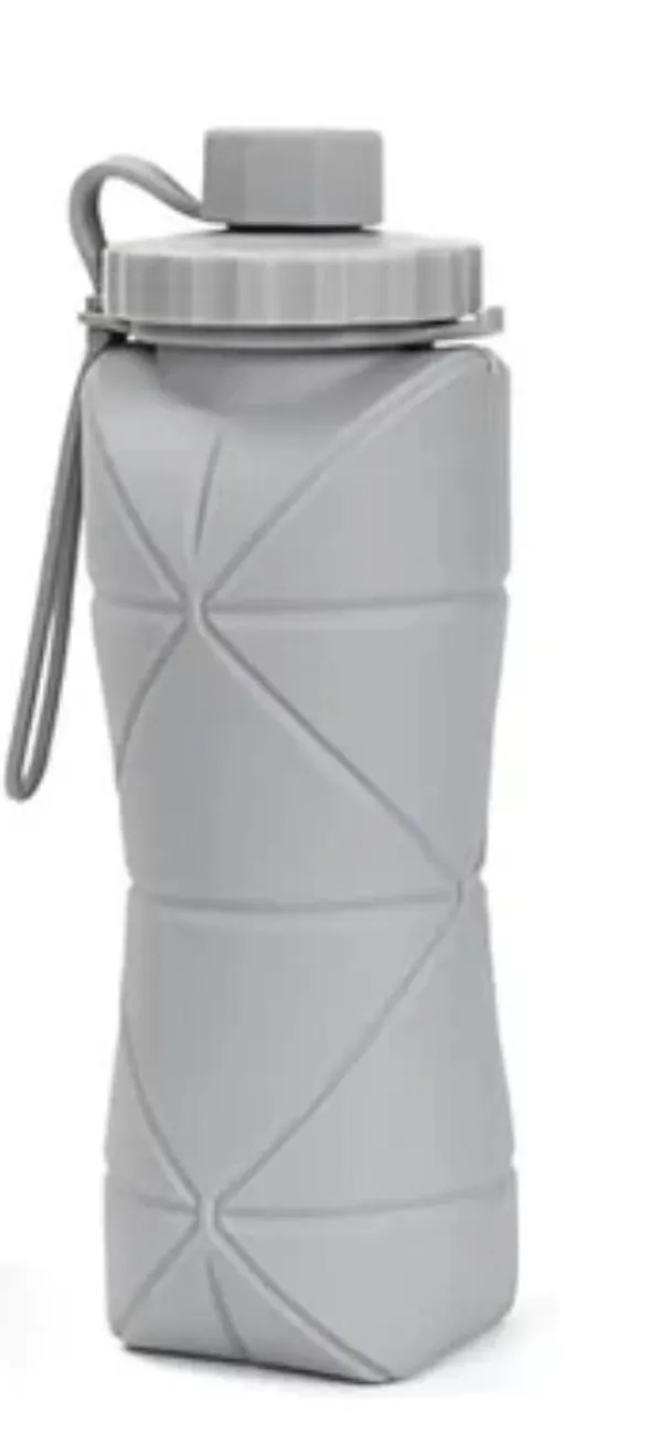 Collapsible_Silicone_Water_Bottle_-_Grey