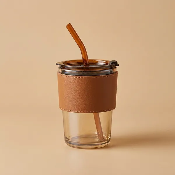 Glass_Tumbler_With_Straw_And_Leather_Sleeve