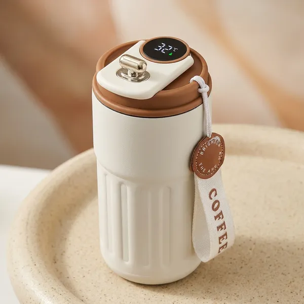 Portable_Insulated_Coffee_Mug_With_Strap_-_White_And_Brown