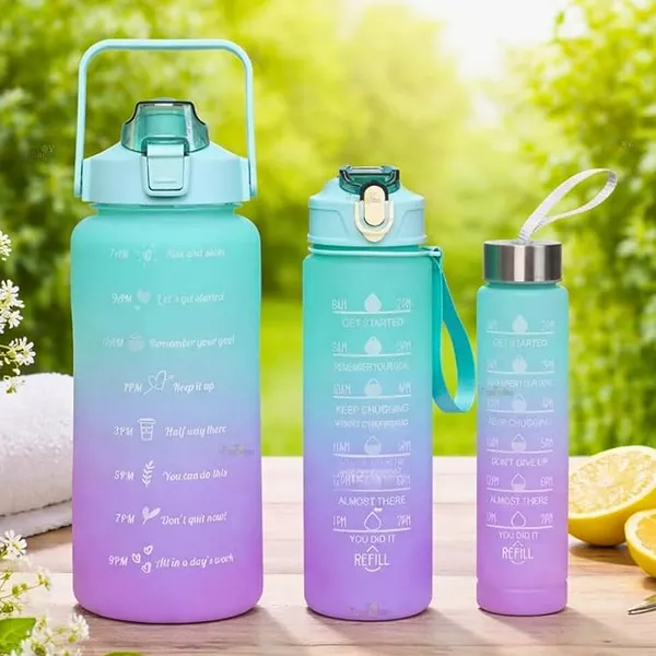 Motivational_Water_Bottle_Set_Of_3_Water_Bottles_2000Ml_900Ml_300Ml_Bpa_Free_With_Motivational_Time_Marker_Leak_Proof_Break_Proof_Sipper_Bottles_For_Gym_Office_School_Multicolor