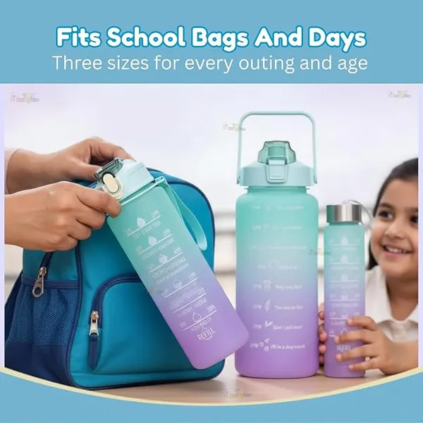 Motivational_Water_Bottle_Set_Of_3_Water_Bottles_2000Ml_900Ml_300Ml_Bpa_Free_With_Motivational_Time_Marker_Leak_Proof_Break_Proof_Sipper_Bottles_For_Gym_Office_School_Multicolor