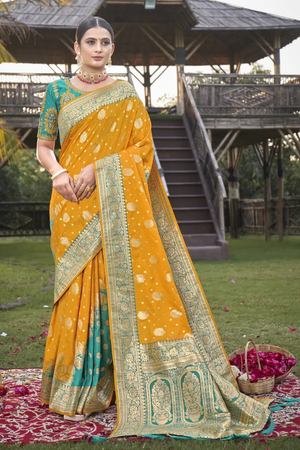 MANOHARI_Most_Trendy_Banarasi_Silk_Woven_Pattern_Jacquard_Saree_for_Women_With_Blouse_Piece