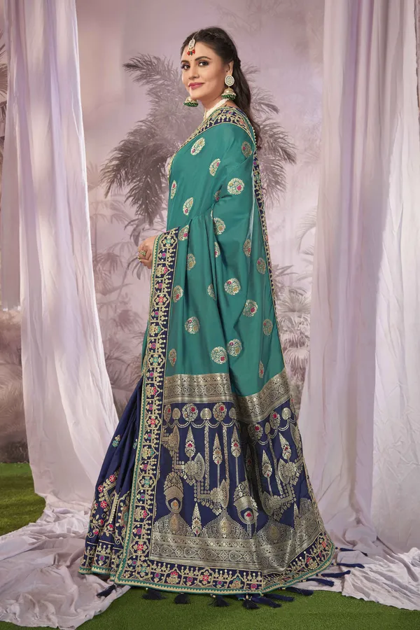 MANOHARI_Banarasi_Silk_Woven_Saree_With_Heavy_Embroidery_Blouse_Piece