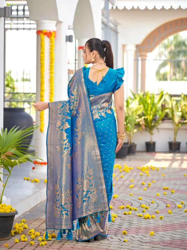 MANOHARI_Womens_Most_Trendy_Banarasi_Woven_Blue_Saree_With_Heavy_Jacquard_Work_Saree_With_Blouse_Piece