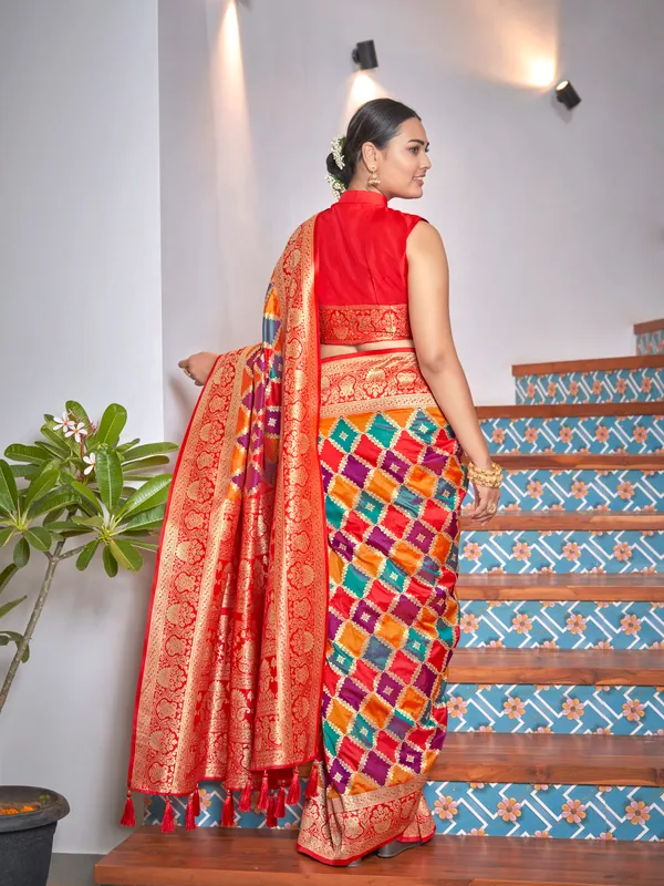 Manohari_Womens_Most_Trendy_Banarasi_Woven_Yellow_With_Multicolor_Saree_With_Heavy_Jacquard_Work_Saree_With_Blouse_Piece