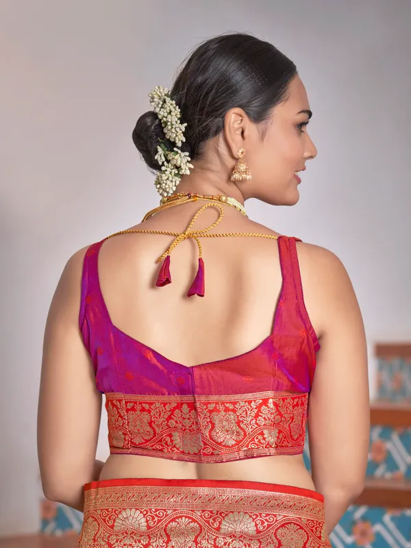 Manohari_Womens_Most_Trendy_Banarasi_Woven_Pink_Wine_With_Multicolor_Saree_With_Heavy_Jacquard_Work_Saree_With_Blouse_Piece