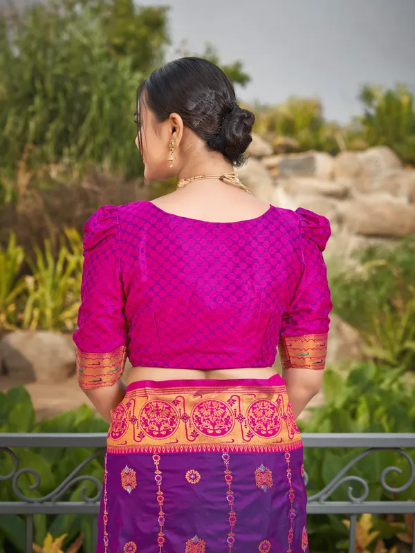 Manohari_Womens_Most_Trendy_Banarasi_Woven_Purple_With_Pink_Saree_With_Heavy_Jacquard_Work_Saree_With_Blouse_Piece