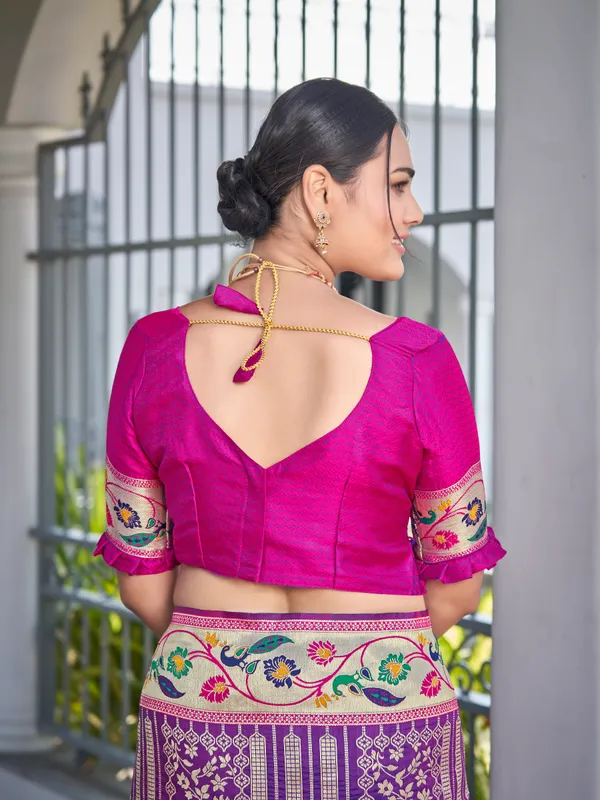 Manohari_Womens_Most_Trendy_Banarasi_Woven_Purple_With_Pink_Saree_With_Heavy_Jacquard_Work_Saree_With_Blouse_Piece