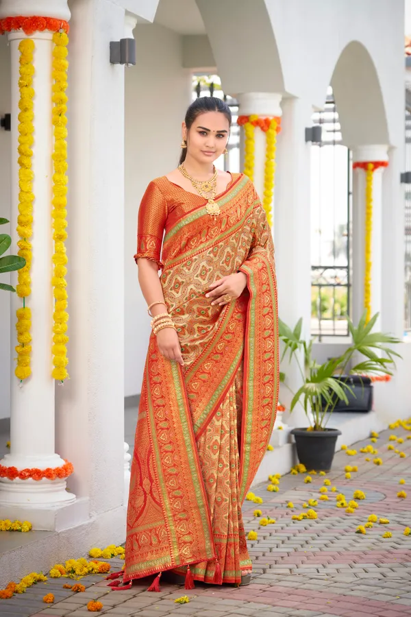 Manohari_Womens_Most_Trendy_Banarasi_Woven_Orange_Saree_With_Heavy_Jacquard_Work_Saree_With_Blouse_Piece