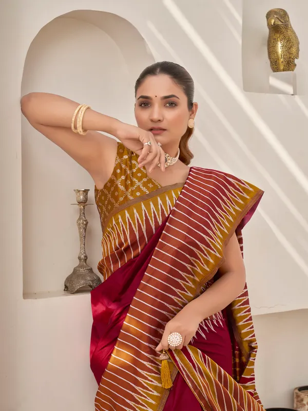 Manohari_Womens_Most_Trendy_Banarasi_Soft_Silk_Woven_Maroon_Saree_With_Heavy_Jacquard_Work_Saree_With_Blouse_Piece