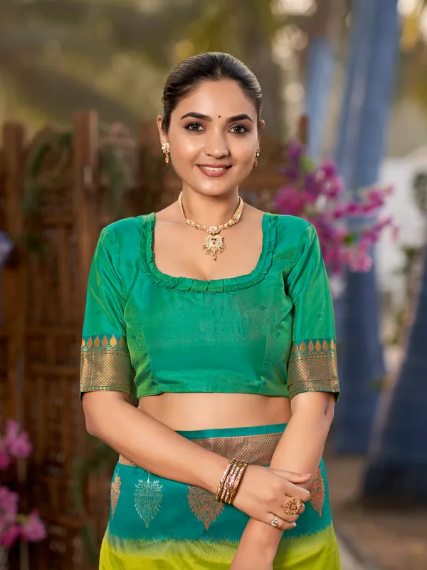 Manohari_Womens_Most_Trendy_Banarasi_Soft_Silk_Woven_Green_And_Turquoise_Blue_Saree_With_Heavy_Jacquard_Work_Saree_With_Cyan_Green_Blouse_Piece