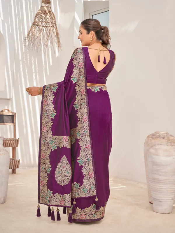 Manohari_Womens_Trendy_Banarasi_Soft_Silk_Woven_Purple_Saree_With_Heavy_Jacquard_Work_Saree_With_Purple_Blouse_Piece
