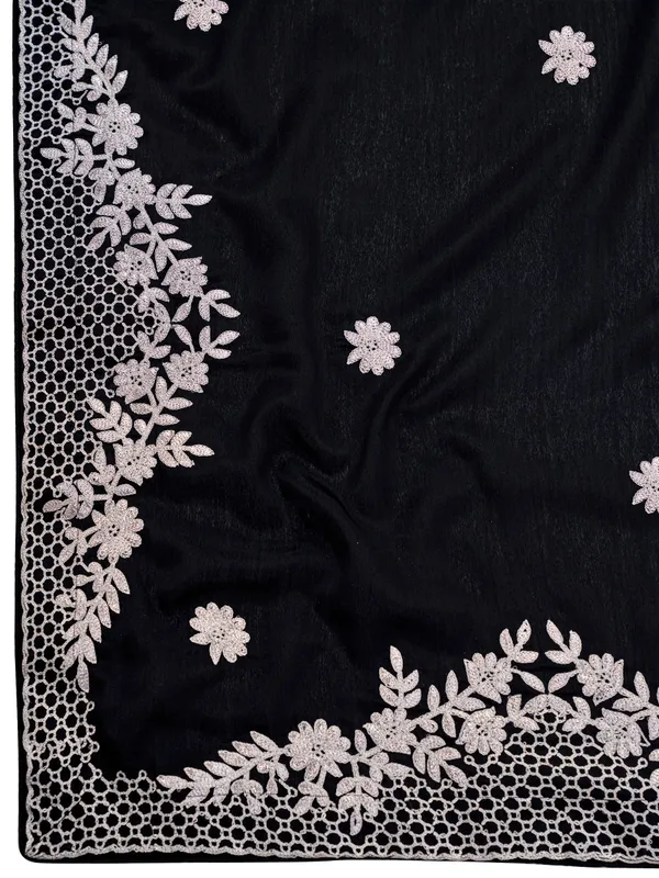 Manohari_Womens_Heavy_Embroidered_Moss_Chiffon_Dual_Tone_Black_And_Grey_Color_Padding_Saree_For_Women_|_Ethnic_Wedding_Wear_Saree_With_Blouse_Piece_|_Party_Wear_Dual_Color_Saree