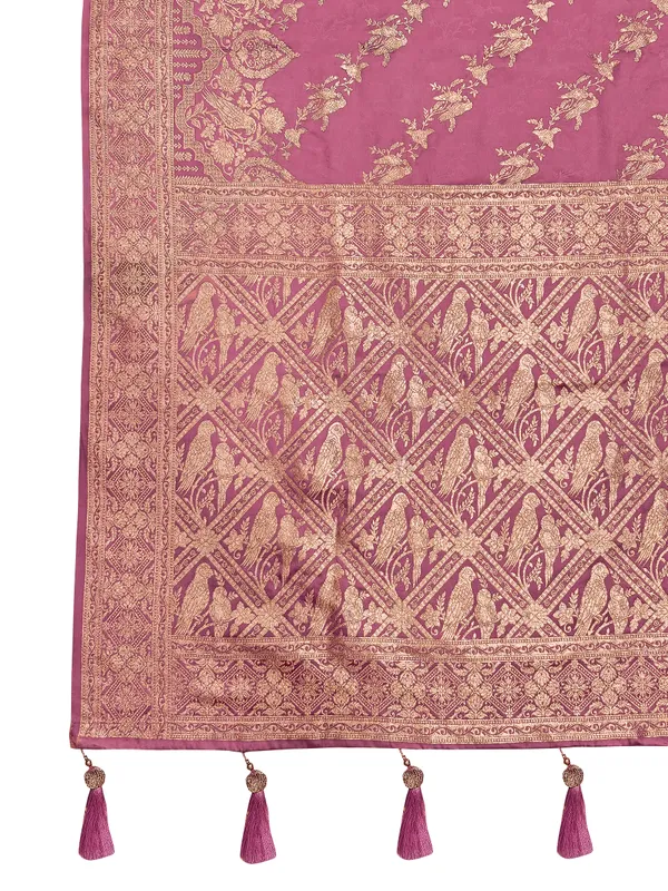 Manohari_Womens_Most_Trendy_Banarasi_Satin_Silk_Woven_Rose_Pink_Saree_With_Heavy_Jacquard_Work_Saree_With_Blouse_Piece
