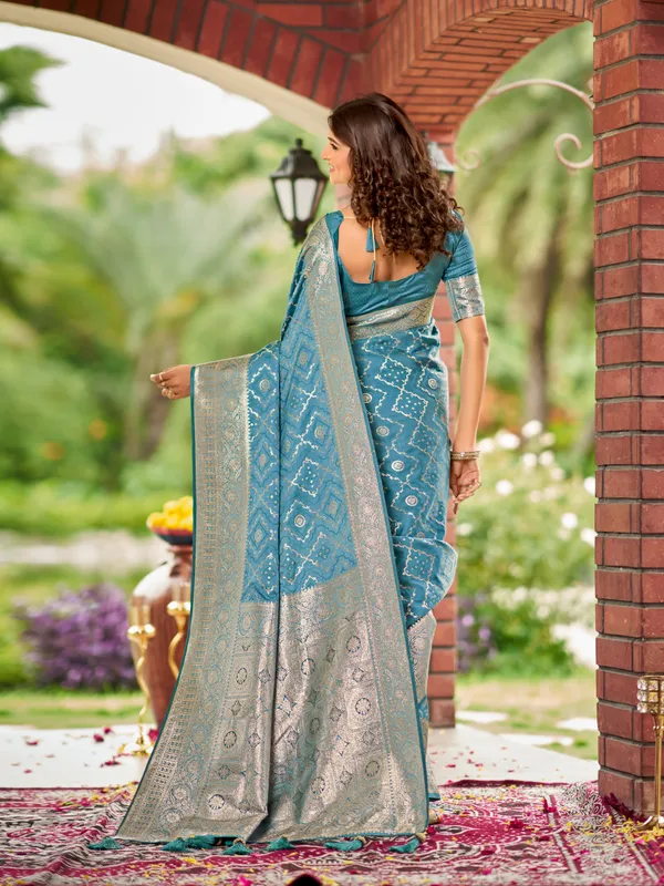 Manohari_Womens_Most_Trendy_Banarasi_Satin_Silk_Woven_Cyan_Blue_Saree_With_Heavy_Jacquard_Work_Saree_With_Blouse_Piece