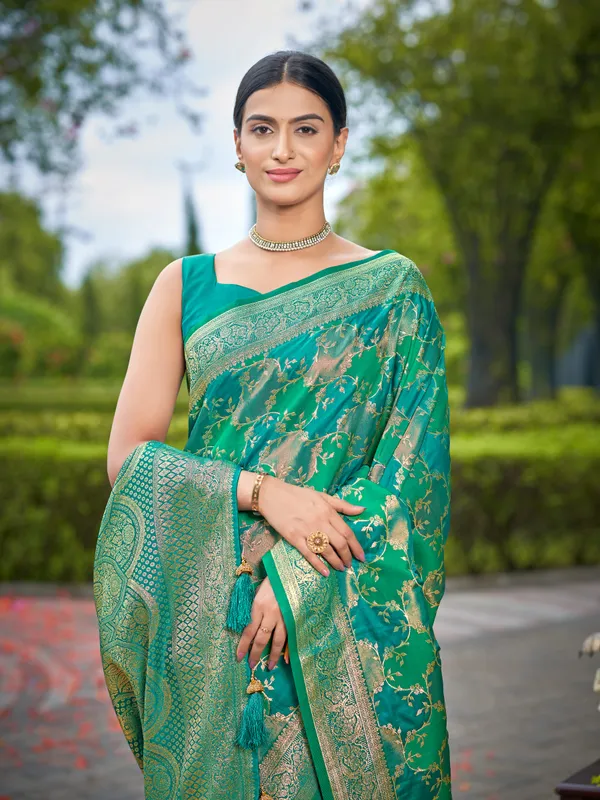 Manohari_Womens_Most_Trendy_Banarasi_Satin_Silk_Woven_Aqua_Green_Saree_With_Heavy_Jacquard_Work_Saree_With_Blouse_Piece