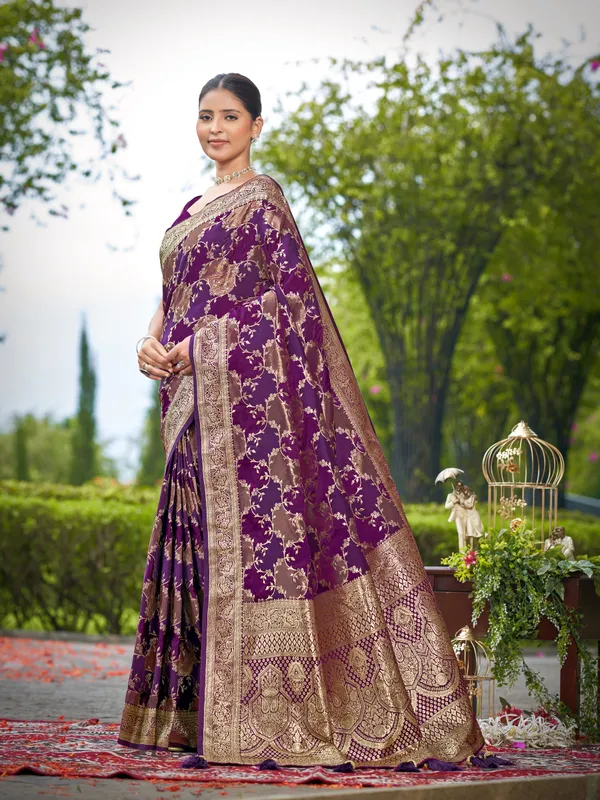 Manohari_Womens_Most_Trendy_Banarasi_Satin_Silk_Woven_Purple_Wine_Saree_With_Heavy_Jacquard_Work_Saree_With_Blouse_Piece