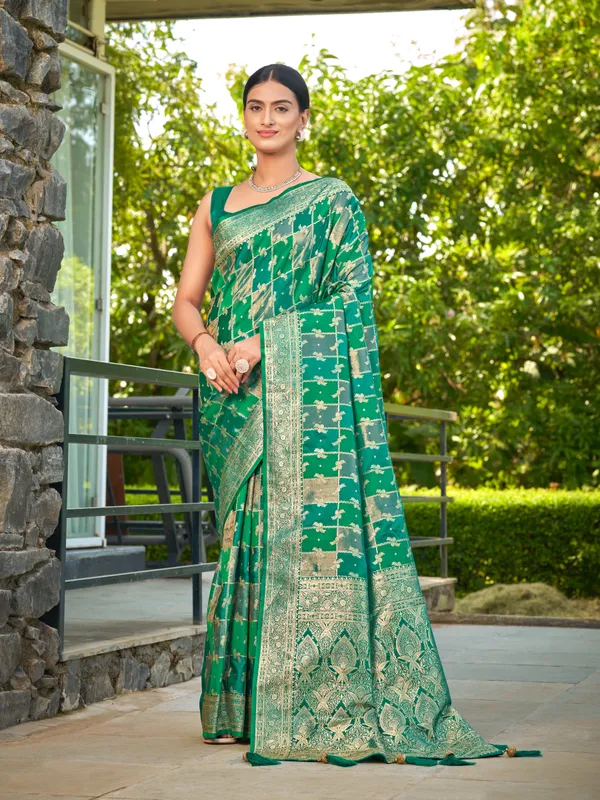 Manohari_Womens_Most_Trendy_Banarasi_Satin_Silk_Woven_Aqua_Green_Saree_With_Heavy_Jacquard_Work_Saree_With_Blouse_Piece