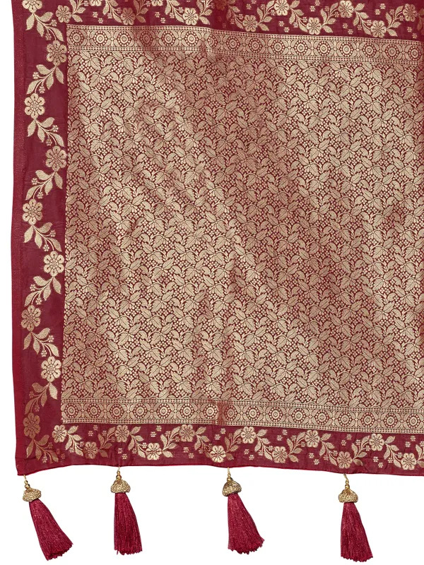 Manohari_Womens_Most_Trendy_Banarasi_Satin_Silk_Woven_Dark_Maroon_Saree_With_Heavy_Jacquard_Work_Saree_With_Blouse_Piece