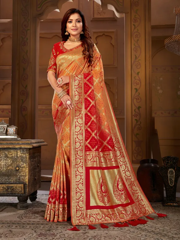 MANOHARI_Women's_Woven_Silk_Blend_Saree_With_Un-stitched_Blouse