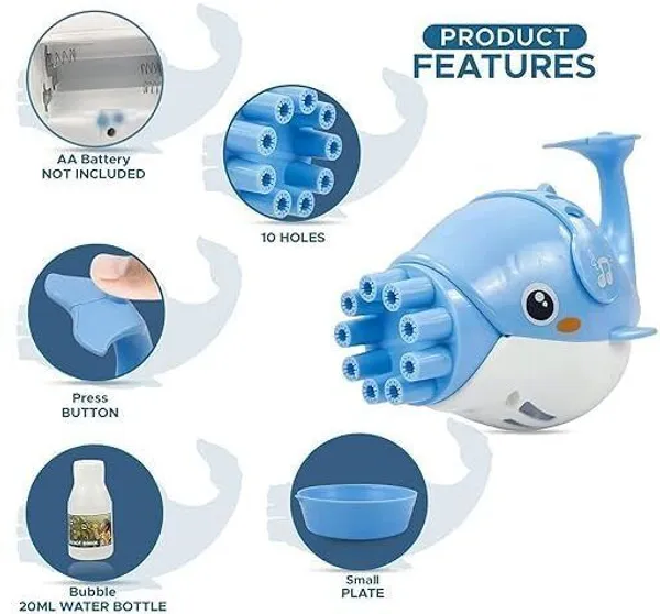 Shofie_Dolphin_Bubble_Machine_Gun_Handy_Electric_Automatic_Bubble_Making_Toy_For_Kids_Water_Gun_Pack_Of_2