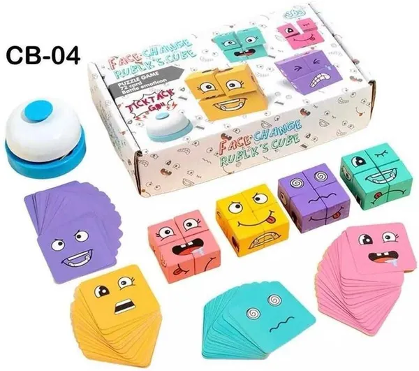 Shofie_Kids_Face_Changing_Puzzle_Game_-_Wooden_Matching_Blocks,_Fun_&_Educational_Toy_(16_Pieces)