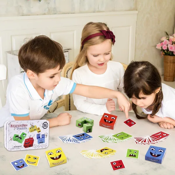Shofie_Crazy_Face_Changing_Puzzle_Game_-_Wooden_Matching_Blocks,_Fun_&_Educational_Toy_(16_Pieces)_Pack_Of_2