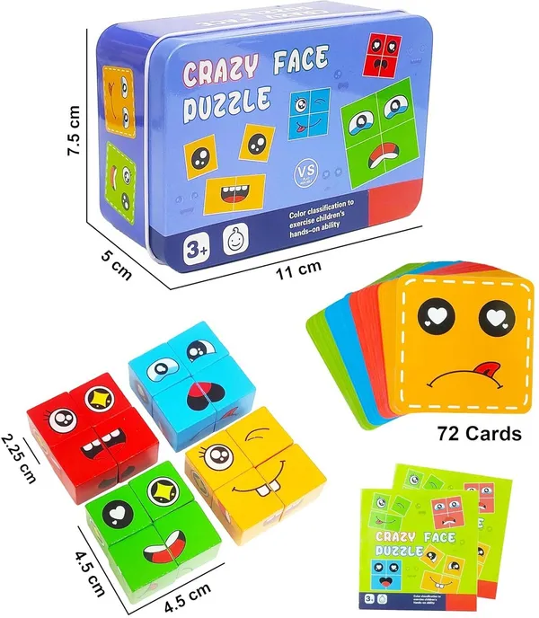 Shofie_Crazy_Face_Changing_Puzzle_Game_-_Wooden_Matching_Blocks,_Fun_&_Educational_Toy_(16_Pieces)_Pack_Of_2