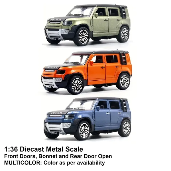 Land_Rover_Defender_Metal_Car_1:36_Diecast_Model_With_Openable_Doors_&_Bonnet