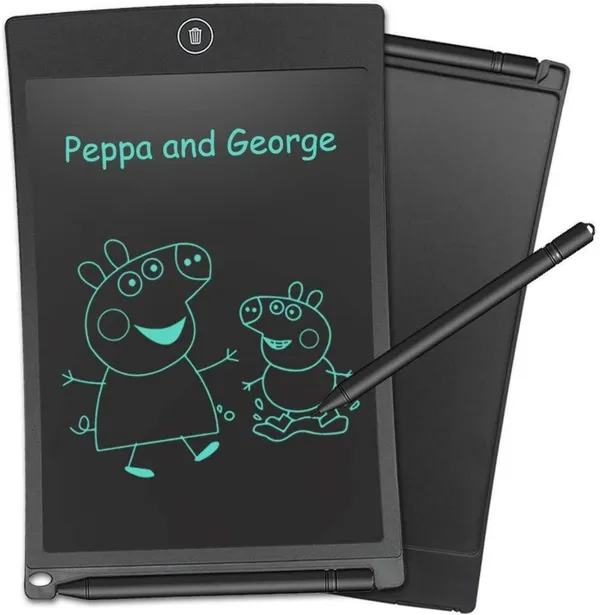 Lcd_Writing_8.5_Inch_Tablet_Electronic_Writing_&_Drawing_Doodle_Board_(Black)_Pack_Of_2