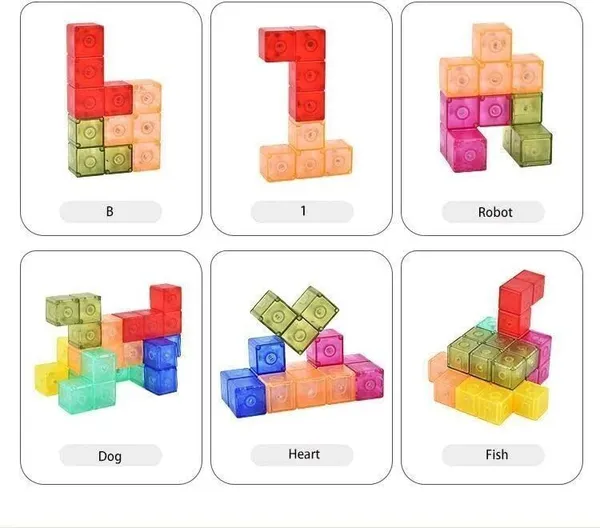 Magnetic_Blocks_Cube_Magic_3D_Puzzle_Cube_Set_Of_7_Multi_Shapes_With_Guide_Cards_(1_Pieces)